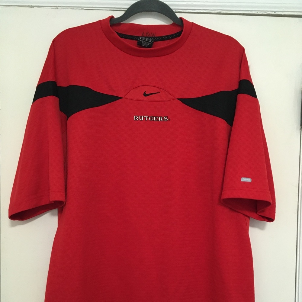 Rutgers Football Nike Pullover Dry Fit Men’s Large